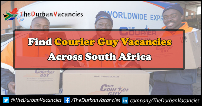 Courier Guy Vacancies In Johannesburg | Submit Application Online Courier Guy Vacancies